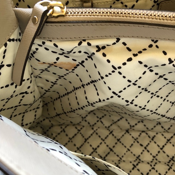Kate Spade Buckle Taupe Tote - Picture 6 of 7